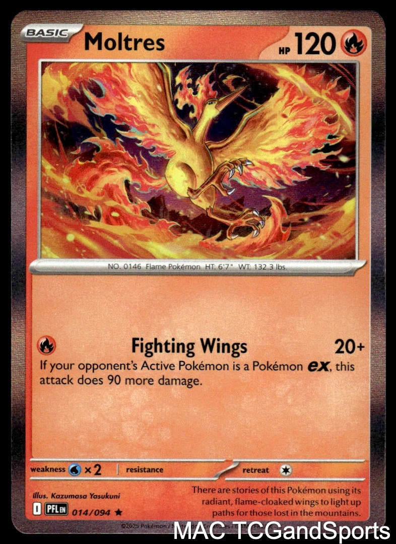 Moltres 014/094 Holo