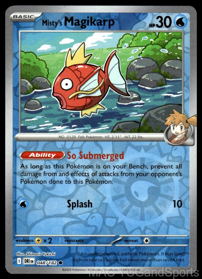 Misty's Magikarp 048/182 Reverse Holo