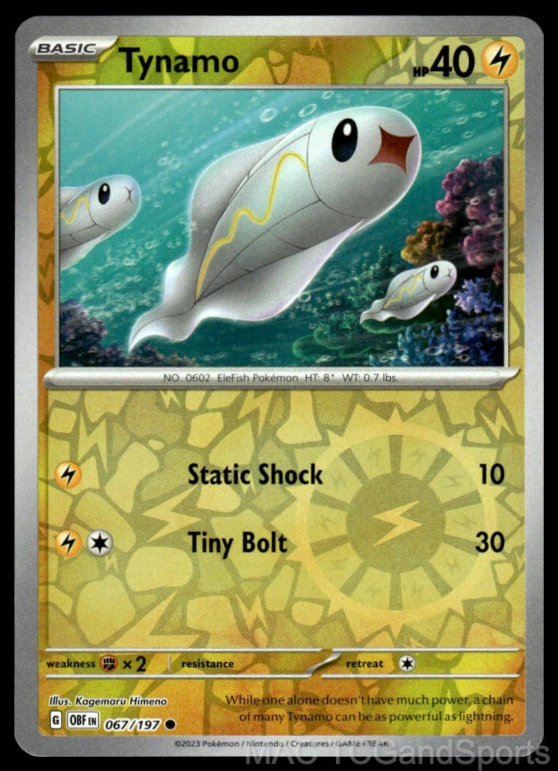 Tynamo 067/197 Reverse Holo