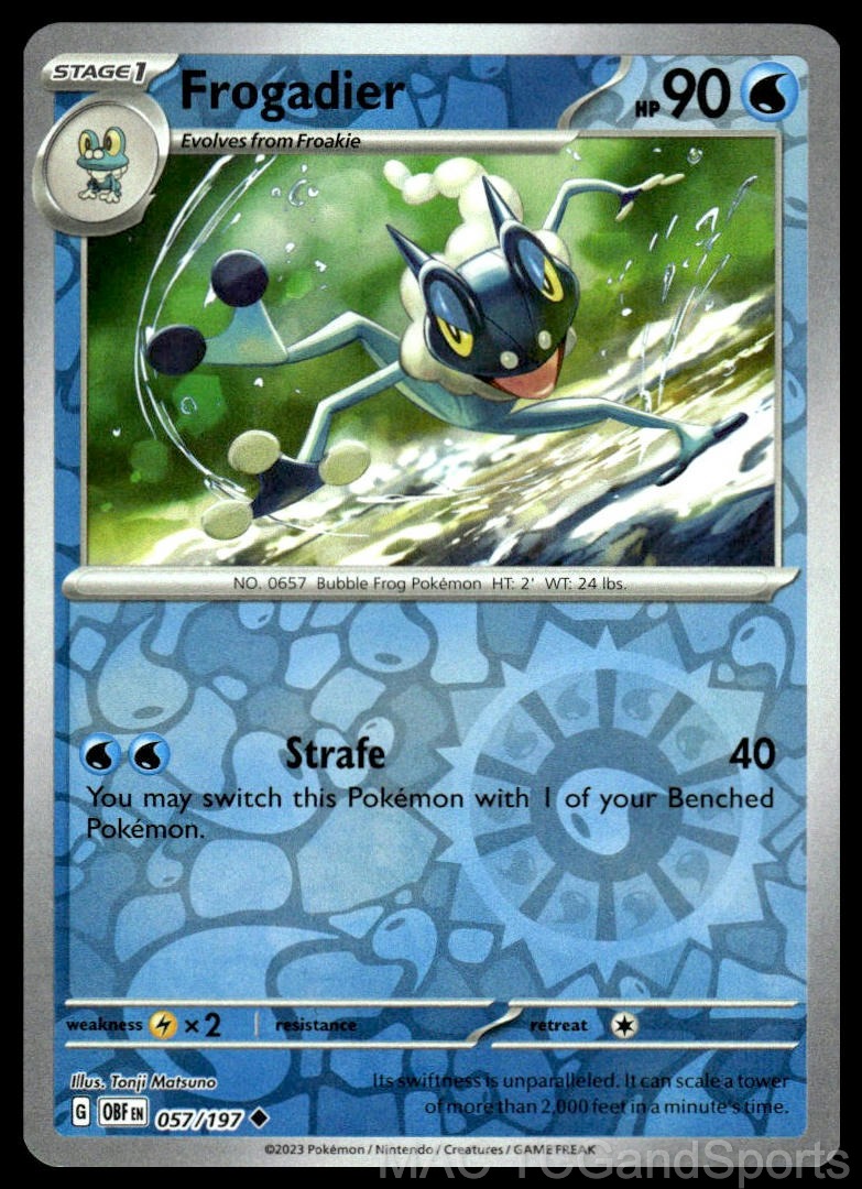 Frogadier 057/197 Reverse Holo