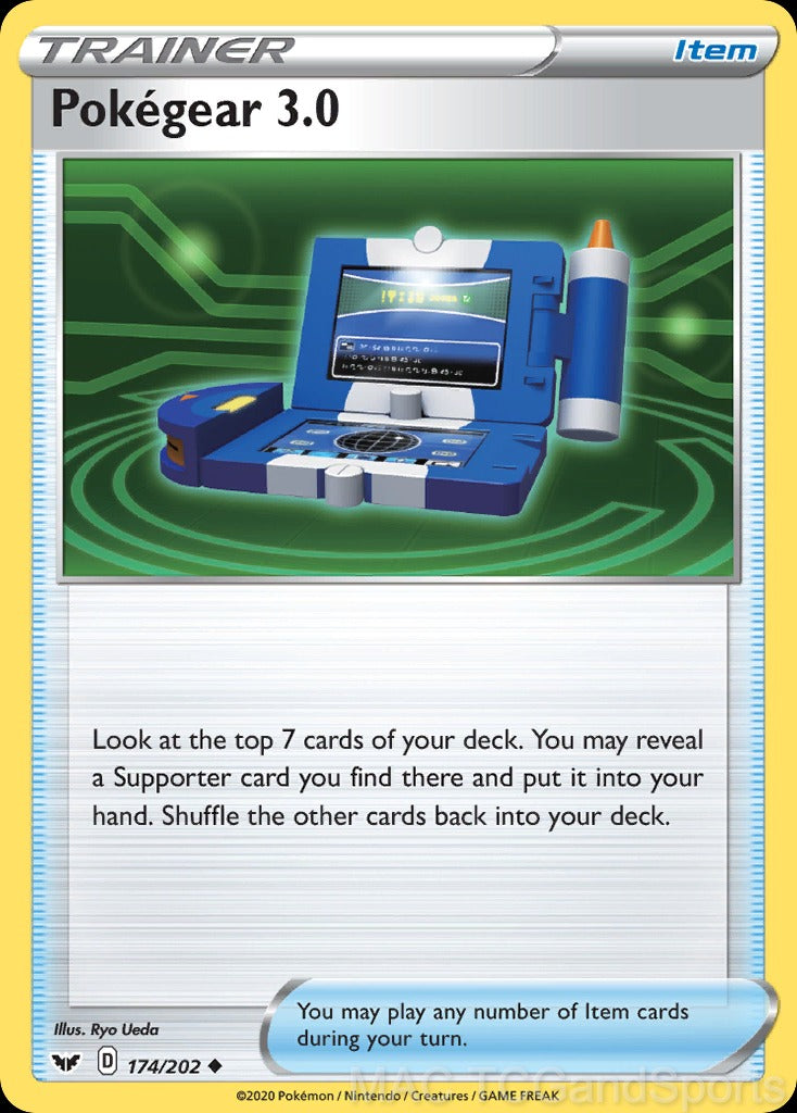 Pokegear 3.0 174/202 Reverse Holo