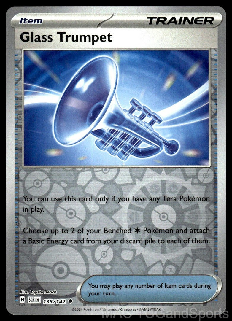 Glass Trumpet 135/142 Reverse Holo