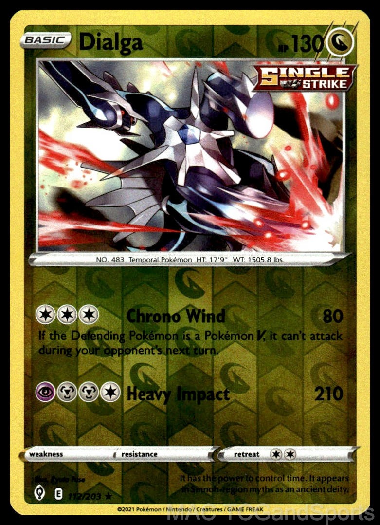 Dialga 112/203 Reverse Holo