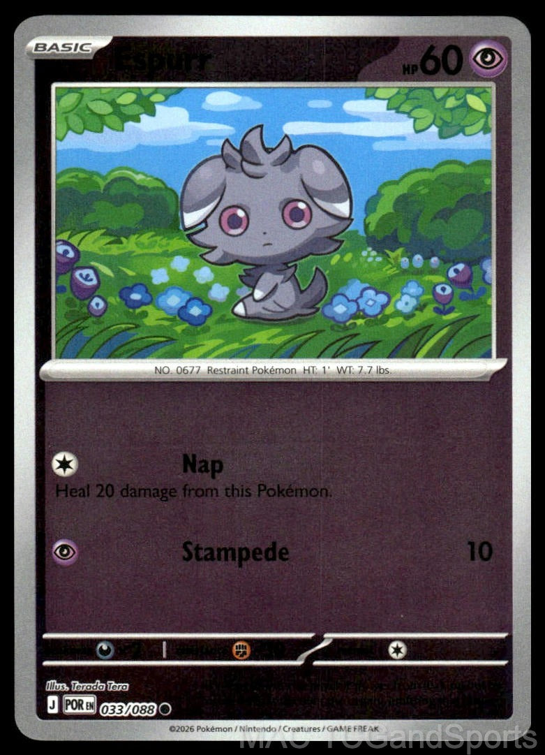 Espurr 033/088 Reverse Holo