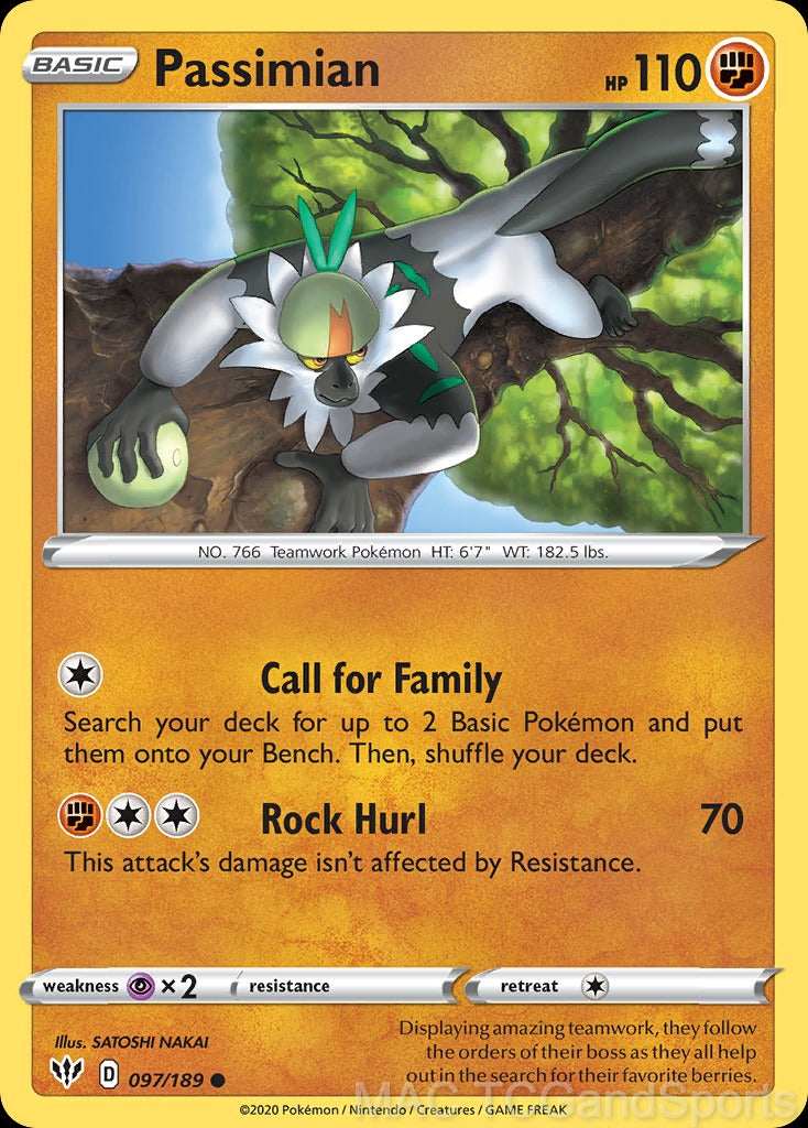 Passimian 097/189 Reverse Holo