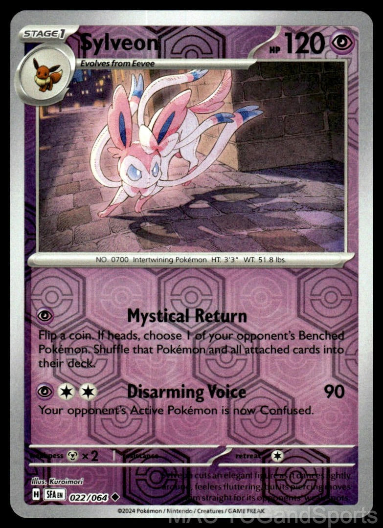 Sylveon 022/064 Reverse Holo