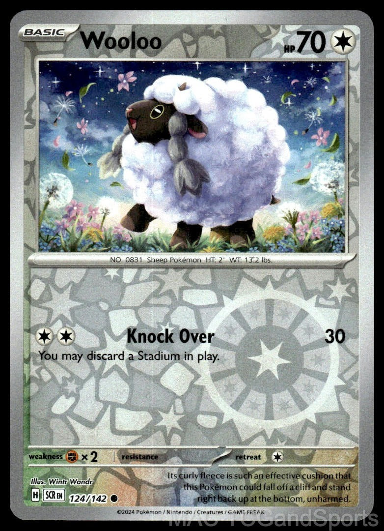 Wooloo 124/142 Reverse Holo