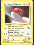 Lt. Surge's Voltorb 84/132 Unlimited Gym Heroes Pokemon TCG MP