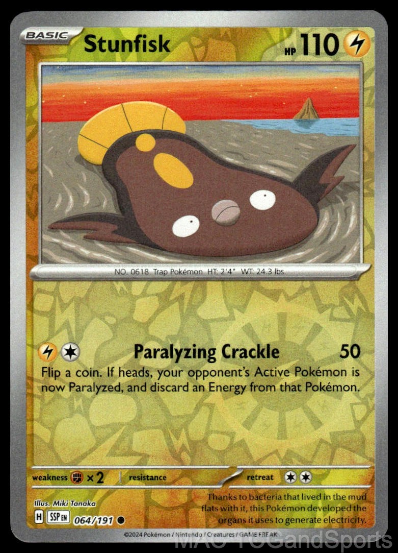 Stunfisk 064/191 Reverse Holo
