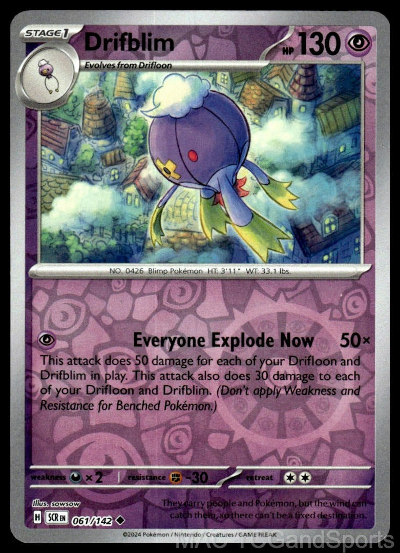 Drifblim 061/142 Reverse Holo