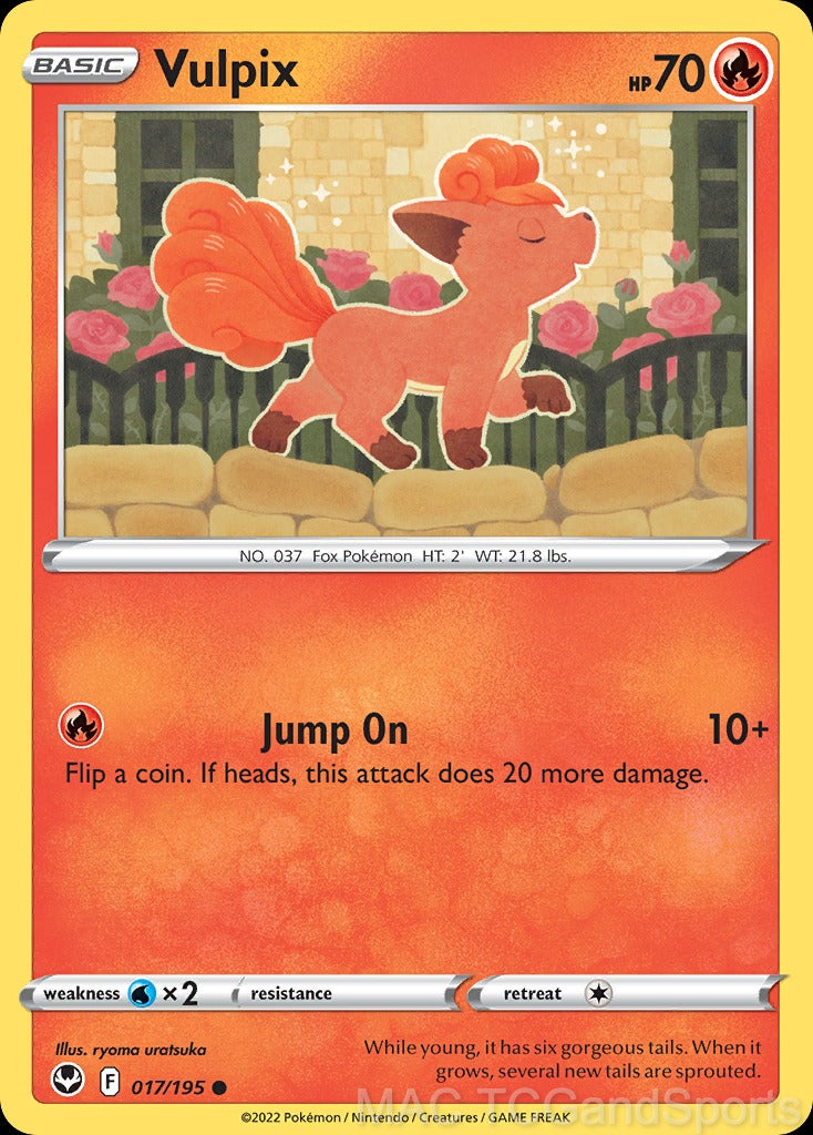 Vulpix 017/195 Reverse Holo