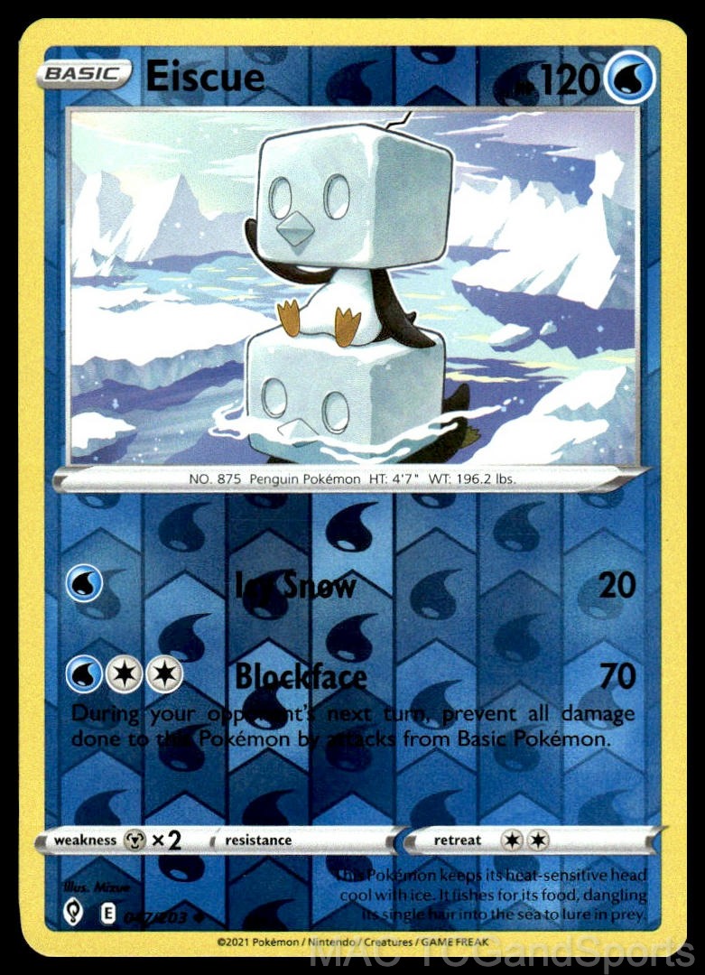 Eiscue 047/203 Reverse Holo