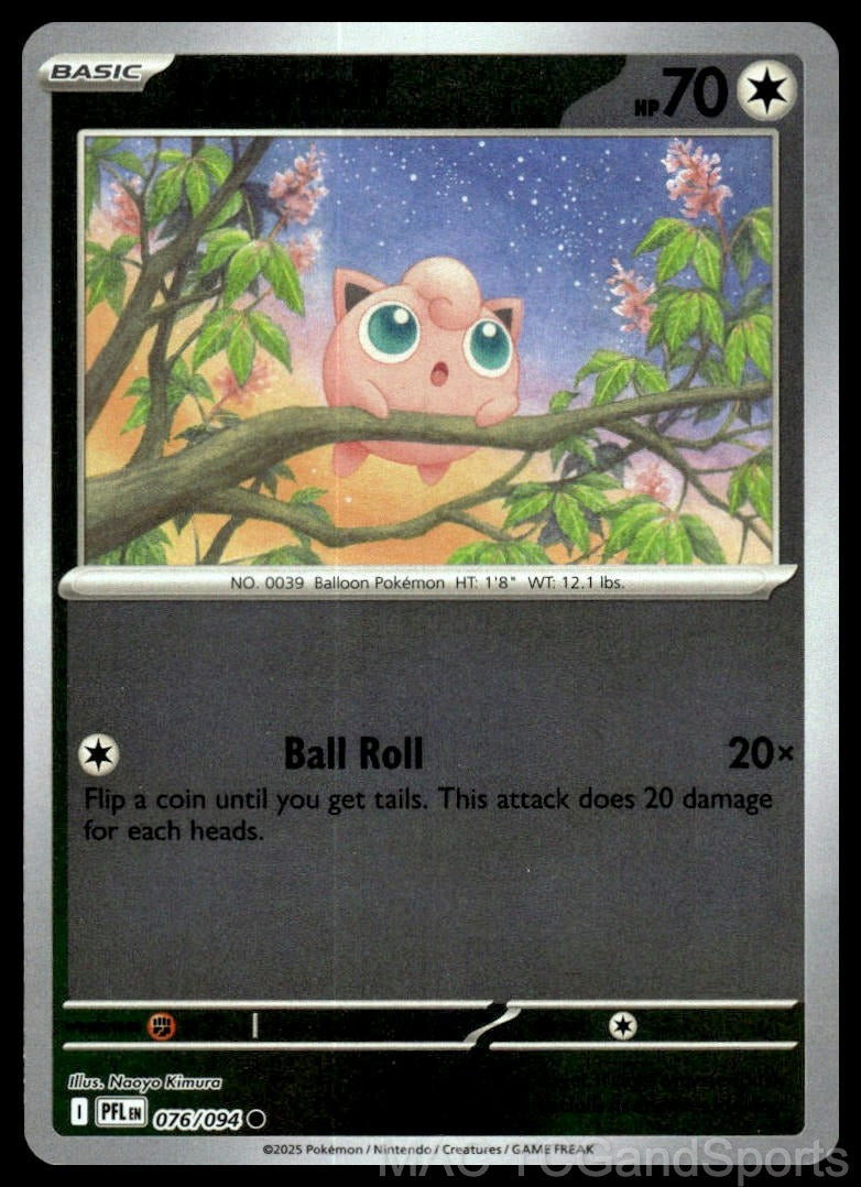 Jigglypuff 076/094 Reverse Holo