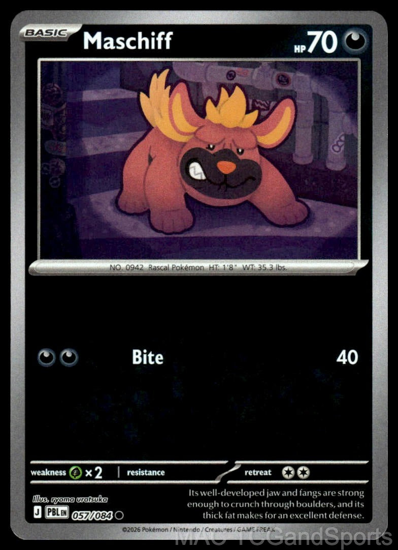Maschiff 057/084 Reverse Holo