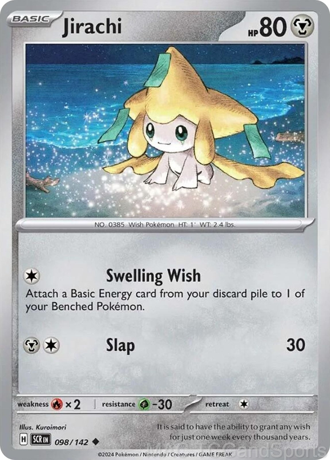 Jirachi 098/142 Reverse Holo