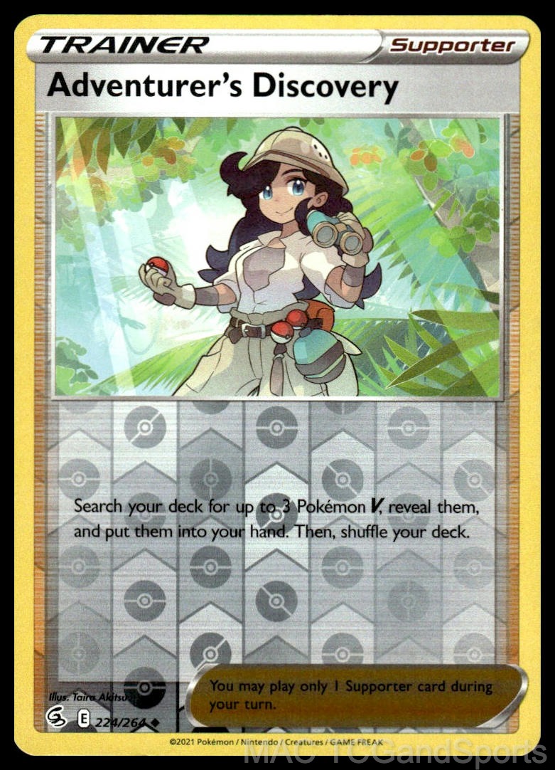 Adventurer's Discovery 224/264 Reverse Holo