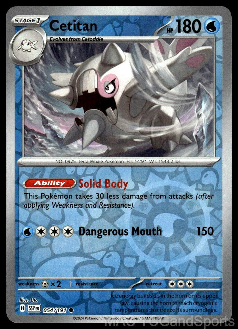 Cetitan 054/191 Reverse Holo