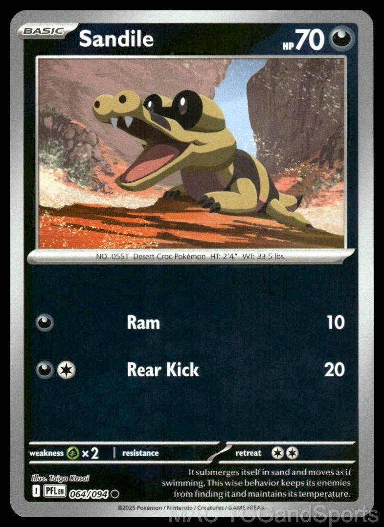 Sandile 064/094 Reverse Holo