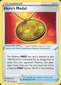 Hero's Medal 152/185 Reverse Holo