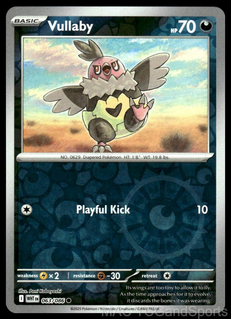 Vullaby 063/086 Reverse Holo