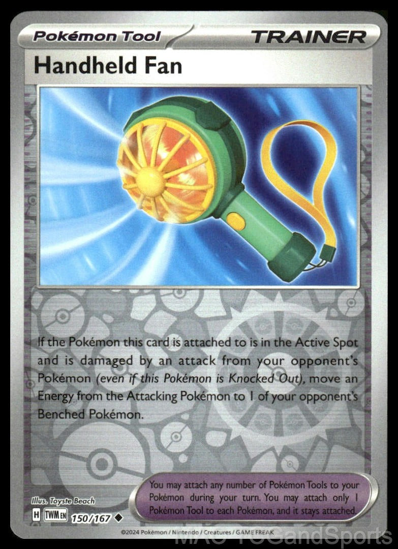 Handheld Fan 150/167 Reverse Holo