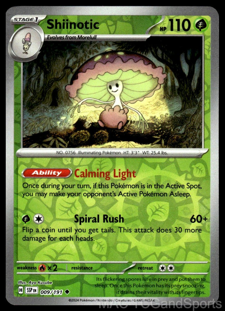 Shiinotic 009/191 Reverse Holo