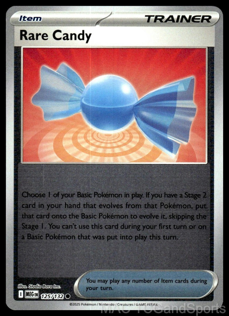 Rare Candy 125/132 Reverse Holo