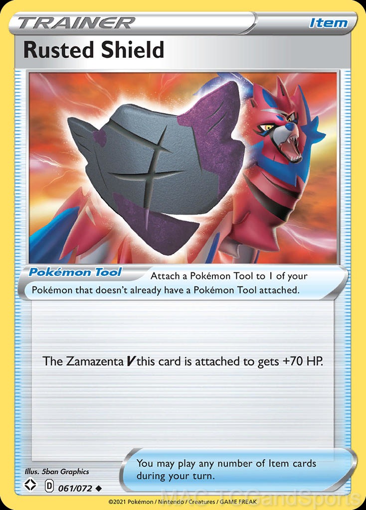 Rusted Shield 061/072 Reverse Holo