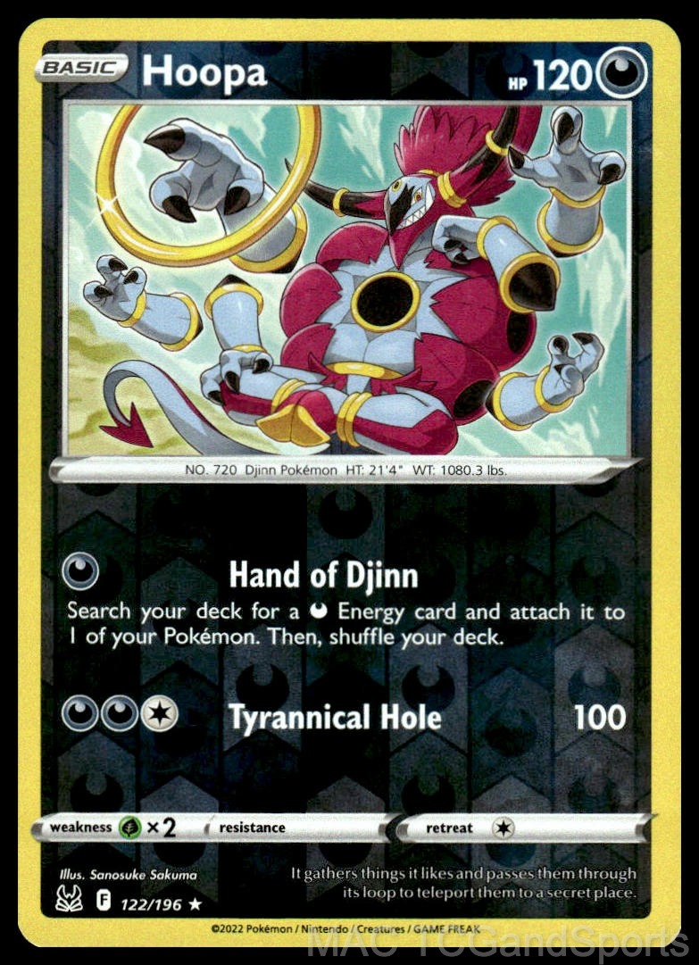 Hoopa 122/196 Reverse Holo