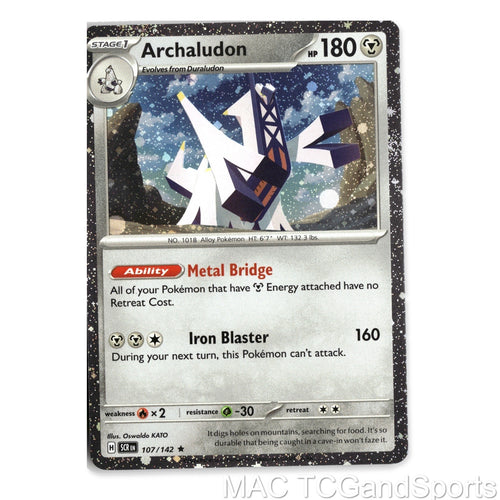 Archaludon (Cosmos Holo) 107/142 Pokemon TCG NM