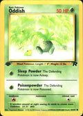 Oddish 63/82 1st Edition Team Rocket Pokemon TCG LP