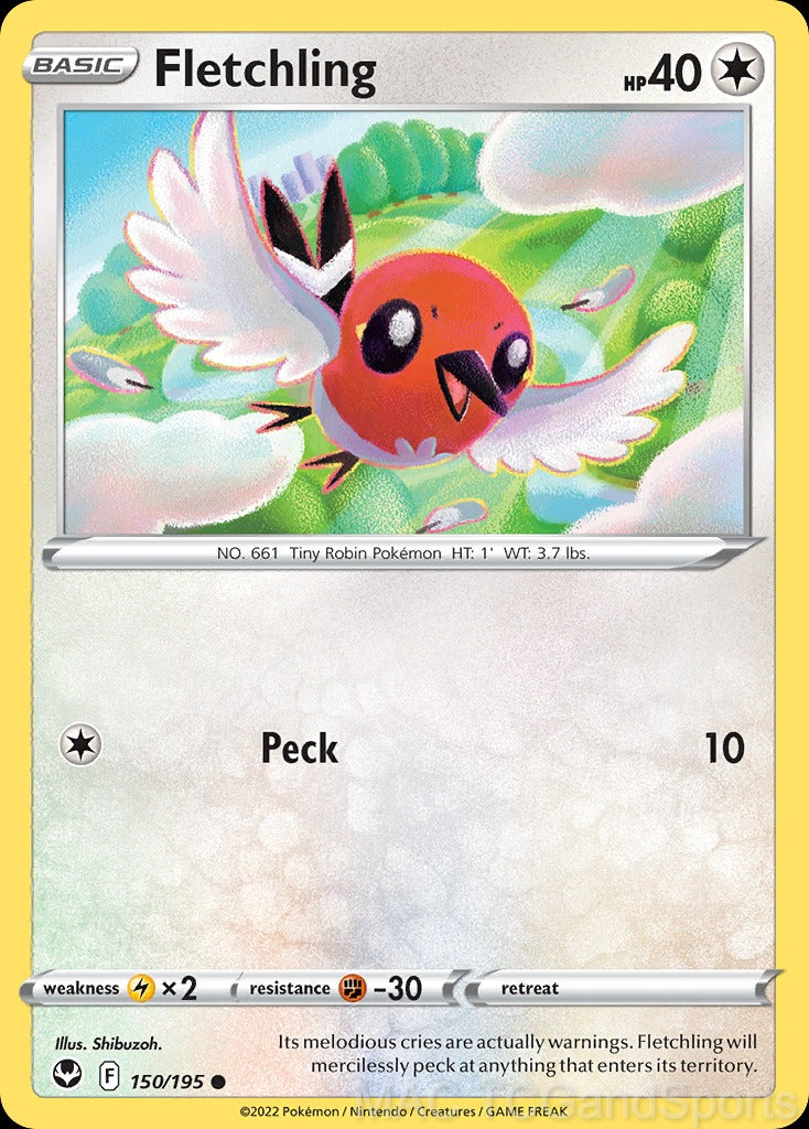 Fletchling 150/195 Reverse Holo