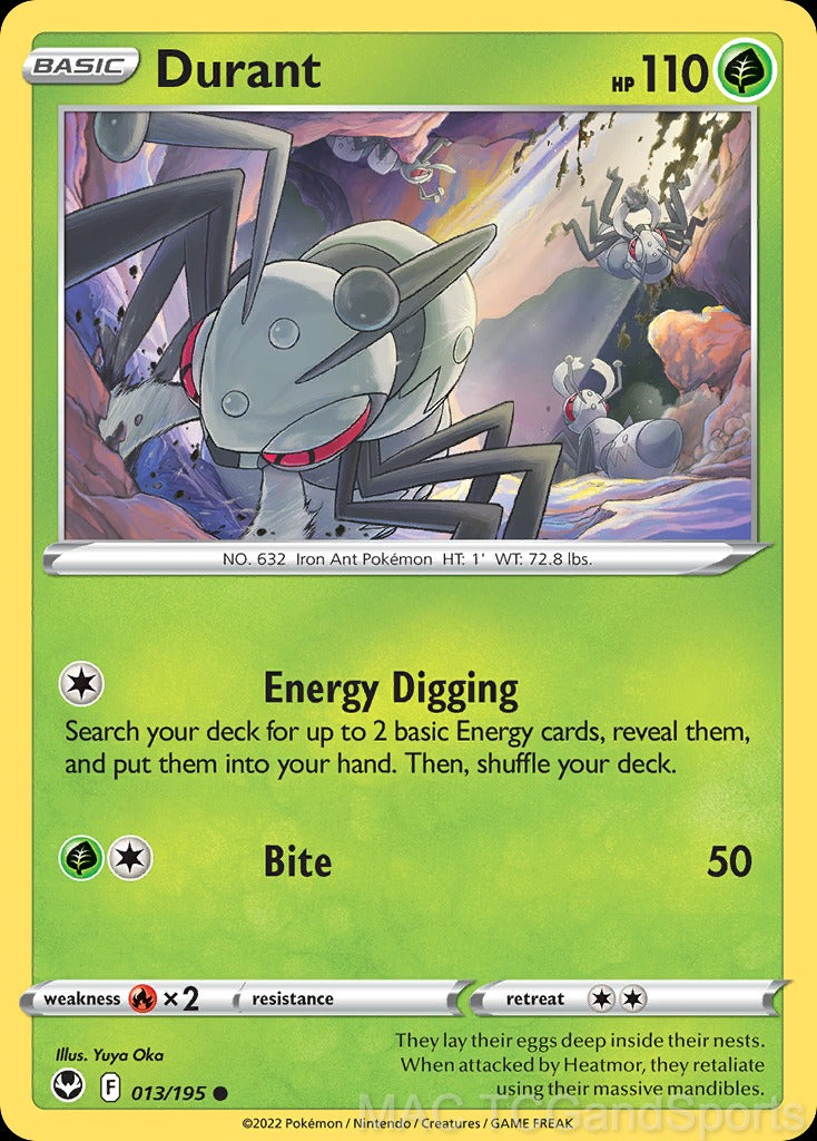Durant 013/195 Reverse Holo
