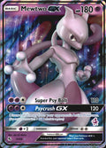 Mewtwo GX 31/68 Holo Hidden Fates Pokemon TCG LP