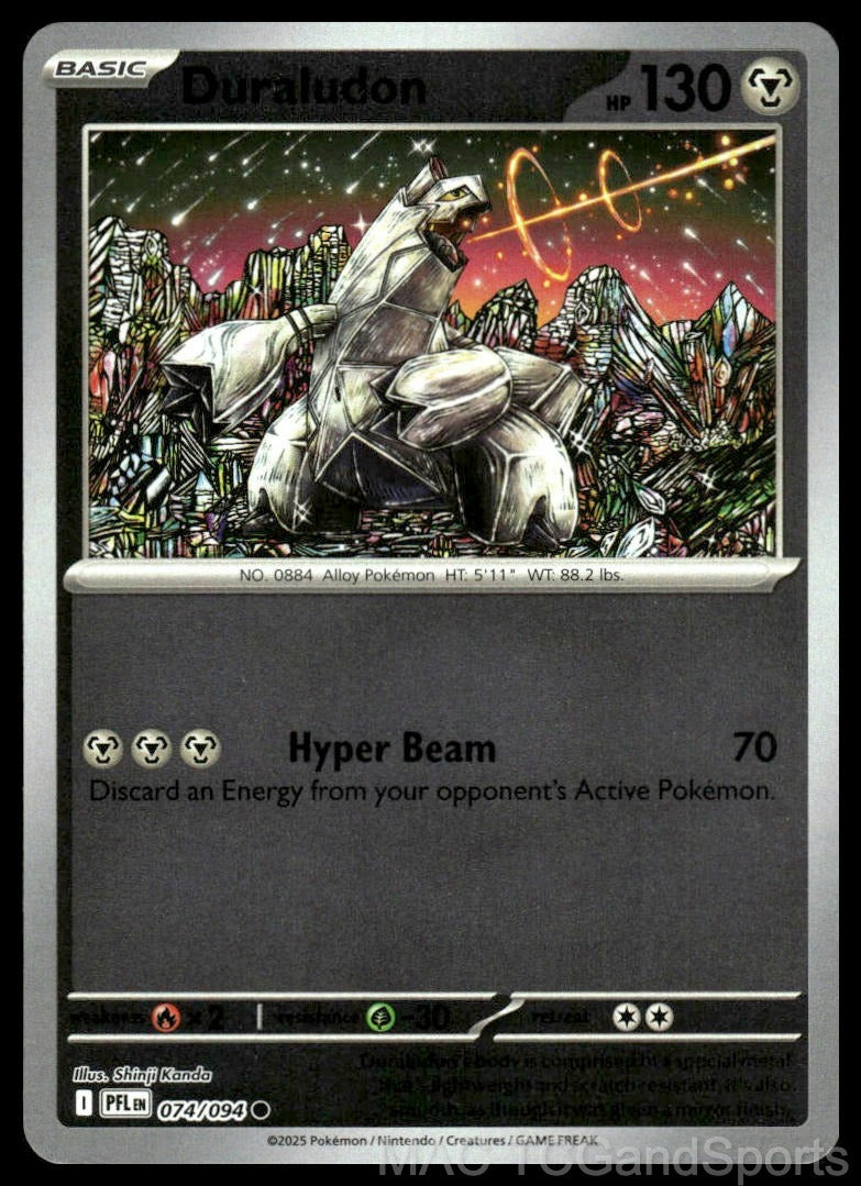 Duraludon 074/094 Reverse Holo