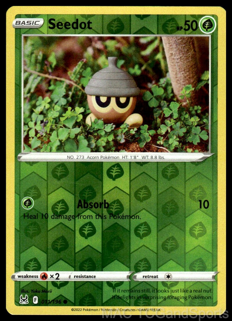 Seedot 011/196 Reverse Holo