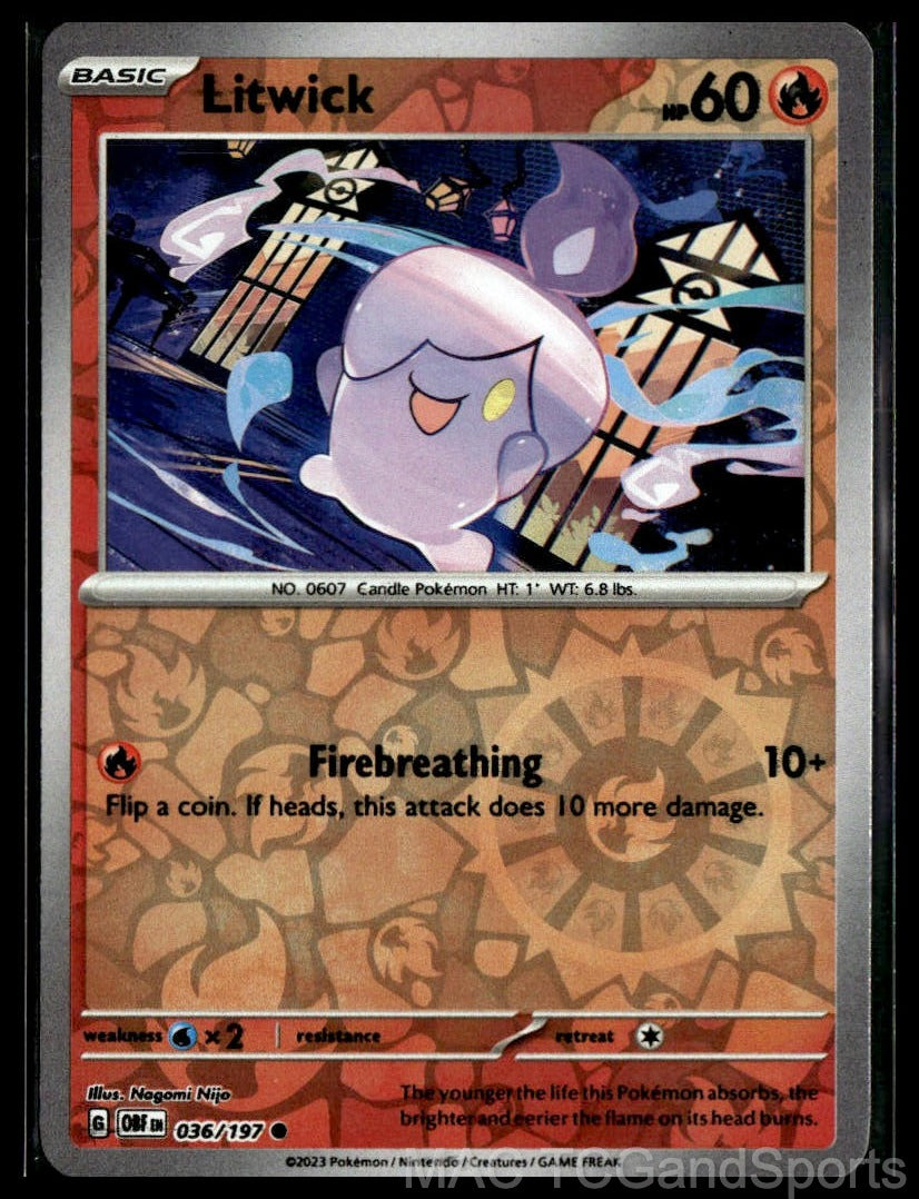 Litwick 036/197 Reverse Holo