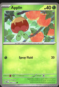 Applin (Poke Ball Pattern) 009/131 Holo Prismatic Evolutions Pokemon TCG NM
