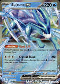 Suicune ex 010/034 Holo Trading Card Game Classic Pokemon TCG NM