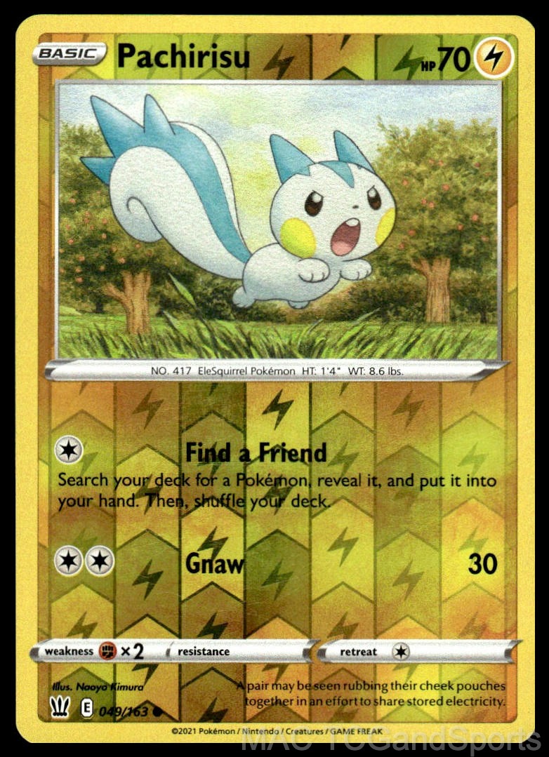 Pachirisu 049/163 Reverse Holo