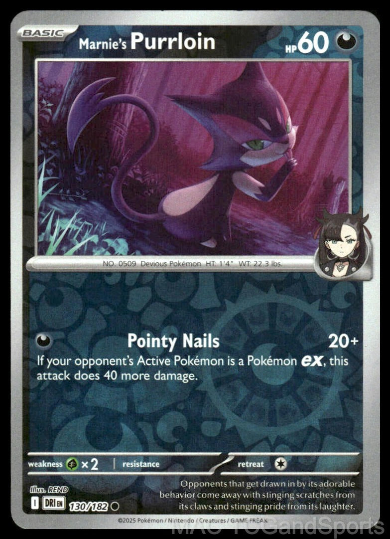 Marnie's Purrloin 130/182 Reverse Holo