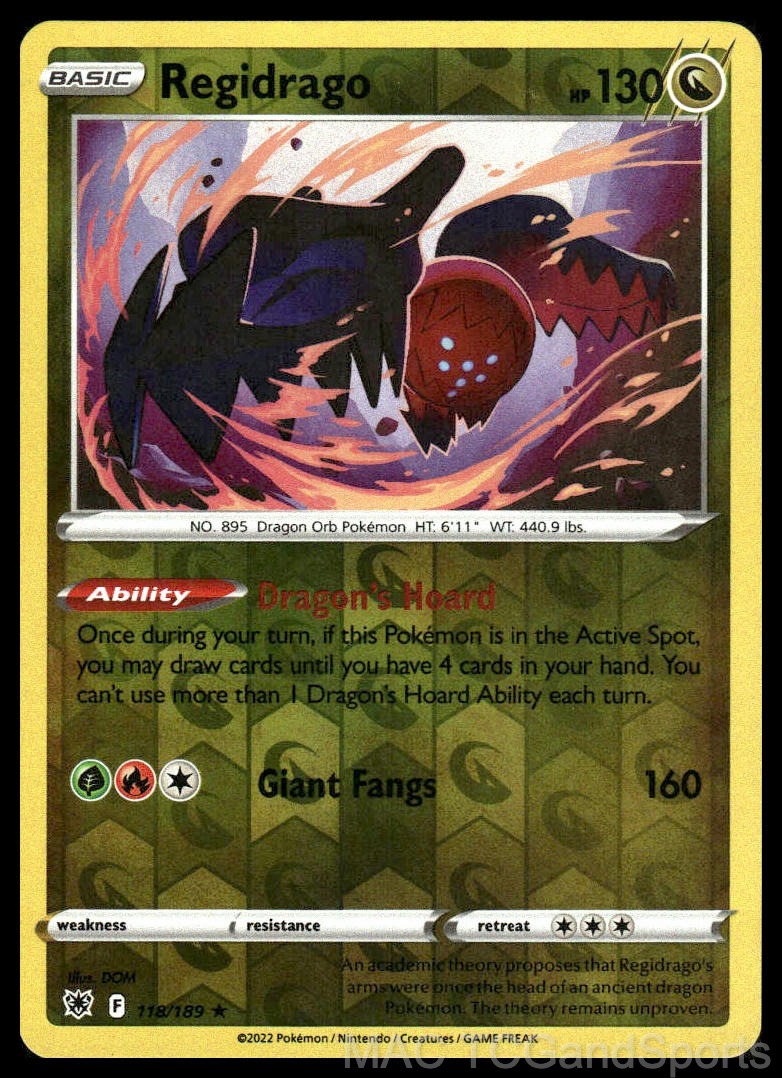 Regidrago 118/189 Reverse Holo