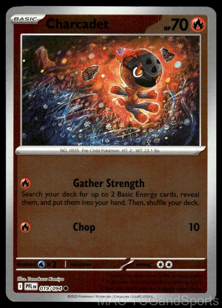 Charcadet 019/094 Reverse Holo