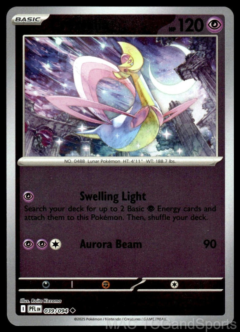 Cresselia 039/094 Reverse Holo