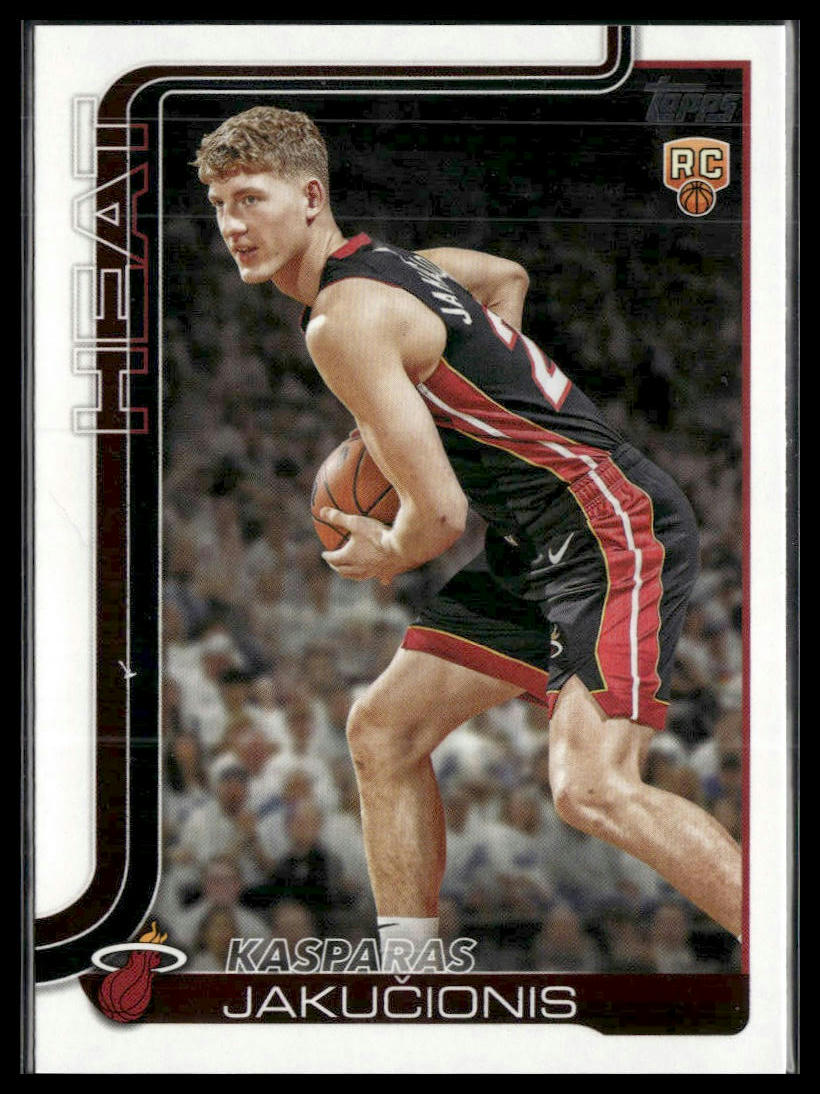 2025-26 Topps #220 Kasparas Jakučionis