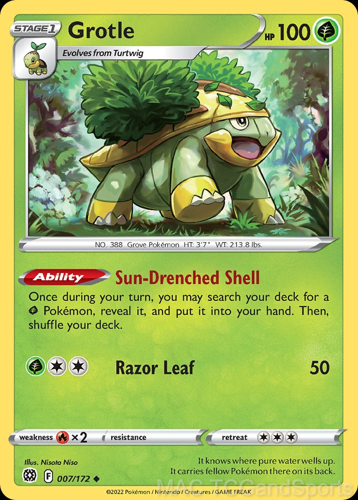 Grotle 007/172 Reverse Holo