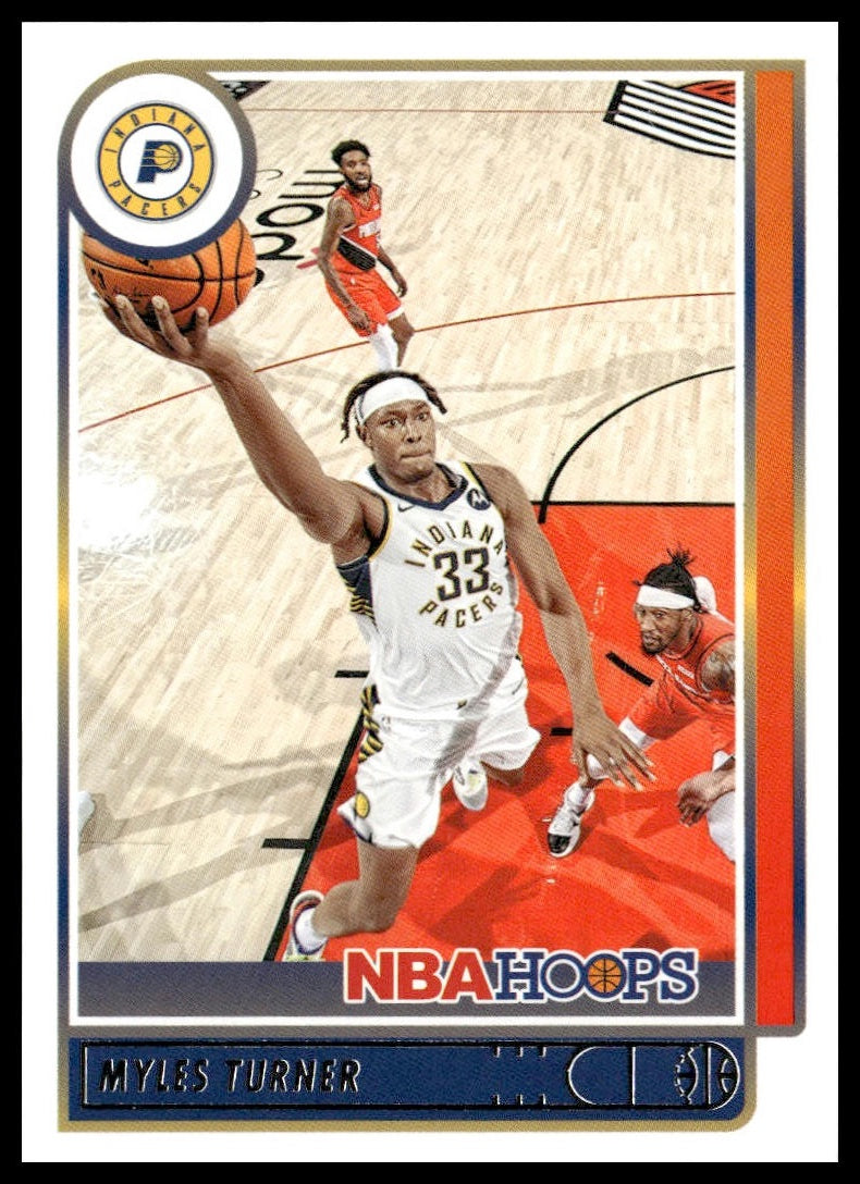 Myles Turner #173 2021-22 Hoops Indiana Pacers