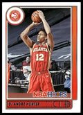 De'Andre Hunter #188 2021-22 Hoops Winter Atlanta Hawks