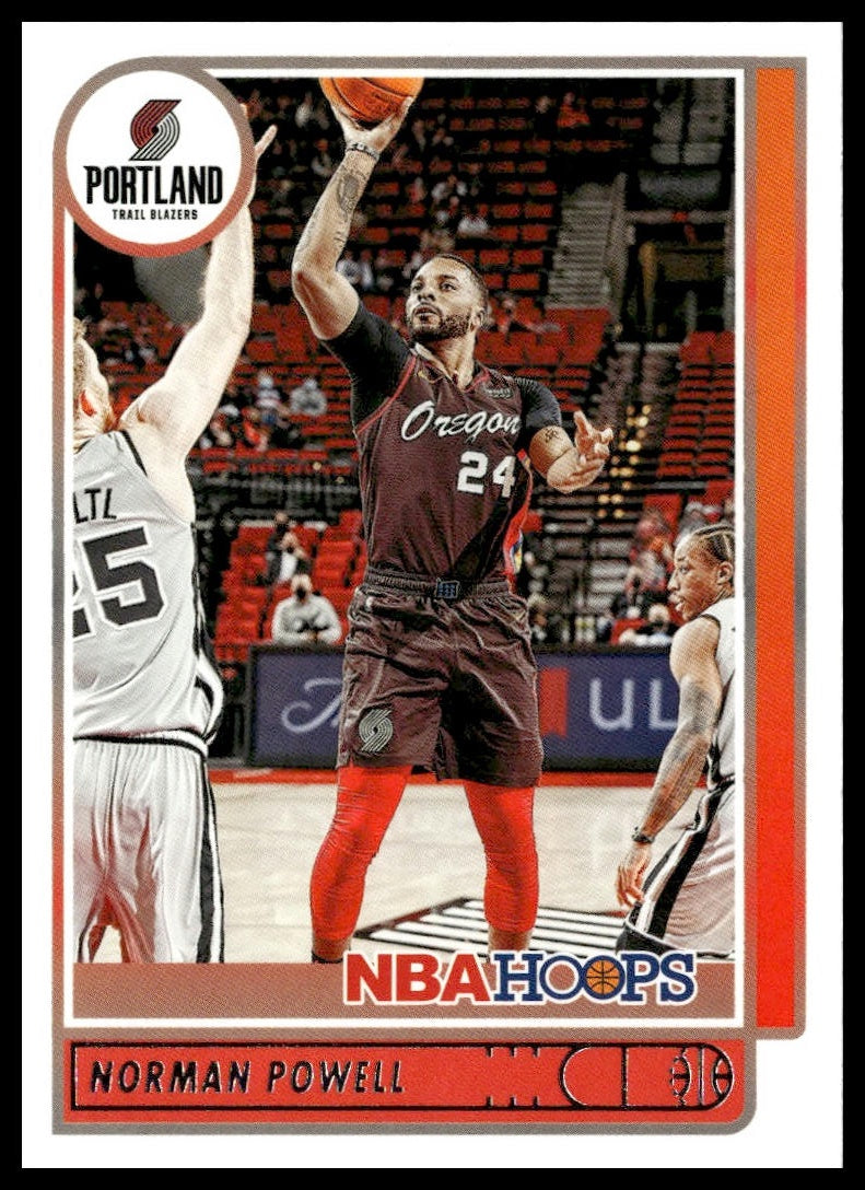 Norman Powell #71 2021-22 Hoops Portland Trail Blazers