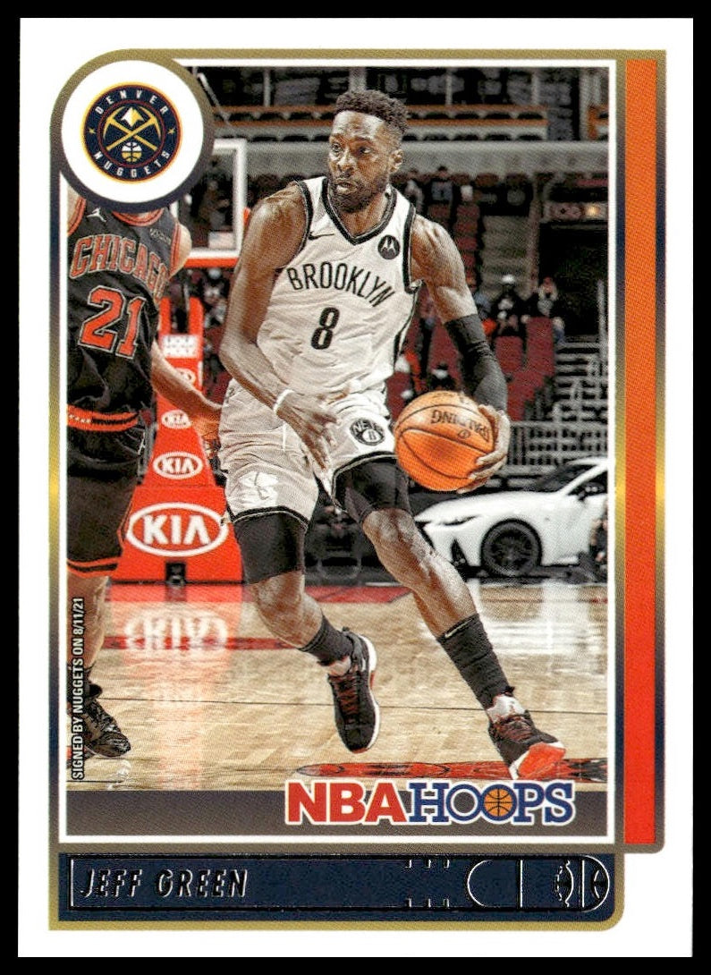 Jeff Green #117 2021-22 Hoops Denver Nuggets